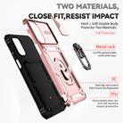 For Motorola Moto G Stylus 4G 2022 Sliding Camshield Holder Phone Case(Rose Gold) - 3