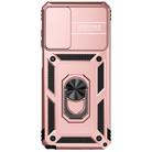 For Motorola Moto G Stylus 5G 2022 Sliding Camshield Holder Phone Case(Rose Gold) - 2
