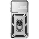 For Motorola Moto G Stylus 5G 2022 Sliding Camshield Holder Phone Case(Silver) - 2