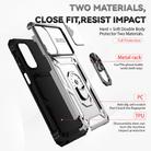 For Motorola Moto G Stylus 5G 2022 Sliding Camshield Holder Phone Case(Silver) - 3