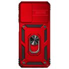 For Motorola Moto G 5G 2022 Sliding Camshield Holder Phone Case(Red) - 2