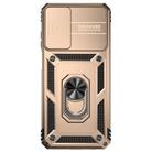 For Motorola Moto G 5G 2022 Sliding Camshield Holder Phone Case(Gold) - 2