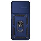 For Motorola Moto G 5G 2022 Sliding Camshield Holder Phone Case(Blue) - 2