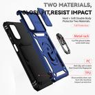 For Motorola Moto G 5G 2022 Sliding Camshield Holder Phone Case(Blue) - 3