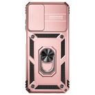 For Motorola Moto G 5G 2022 Sliding Camshield Holder Phone Case(Rose Gold) - 2