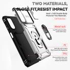 For Motorola Moto G 5G 2022 Sliding Camshield Holder Phone Case(Silver) - 3