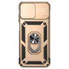 For Motorola Moto G32 Sliding Camshield Holder Phone Case(Gold) - 2