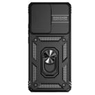 For Motorola Moto X40 Pro Sliding Camshield Holder Phone Case(Black) - 2