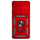 For Motorola Moto X40 Pro Sliding Camshield Holder Phone Case(Red) - 2
