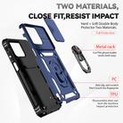 For Motorola Moto G Stylus 5G 2023 Sliding Camshield Holder Phone Case(Blue) - 3