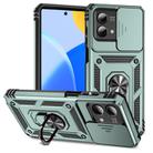 For Motorola Moto G Stylus 5G 2023 Sliding Camshield Holder Phone Case(Dark Green) - 1