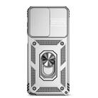 For Motorola Moto G Stylus 5G 2023 Sliding Camshield Holder Phone Case(Silver) - 2