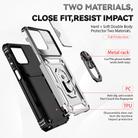 For Motorola Moto G Stylus 5G 2023 Sliding Camshield Holder Phone Case(Silver) - 3