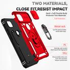 For Motorola One 5G Ace Sliding Camshield Holder Phone Case(Red) - 3