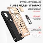 For Motorola One 5G Ace Sliding Camshield Holder Phone Case(Gold) - 3