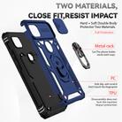 For Motorola One 5G Ace Sliding Camshield Holder Phone Case(Blue) - 3