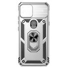 For Motorola One 5G Ace Sliding Camshield Holder Phone Case(Silver) - 2