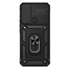For Motorola Moto G50 Sliding Camshield Holder Phone Case(Black) - 2