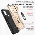 For Motorola Moto G50 Sliding Camshield Holder Phone Case(Gold) - 3