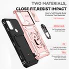 For Motorola Moto G50 Sliding Camshield Holder Phone Case(Rose Gold) - 3