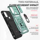 For Motorola Moto G50 Sliding Camshield Holder Phone Case(Dark Green) - 3