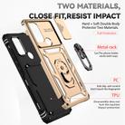 For Motorola Moto G60s Sliding Camshield Holder Phone Case(Gold) - 3