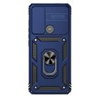 For Motorola Moto G60s Sliding Camshield Holder Phone Case(Blue) - 2