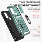 For Motorola Moto G60s Sliding Camshield Holder Phone Case(Dark Green) - 3
