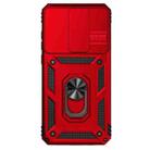 For Xiaomi Redmi Note 8 Pro Sliding Camshield Holder Phone Case(Red) - 1