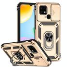 For Xiaomi Redmi 10C Sliding Camshield Holder Phone Case(Gold) - 1