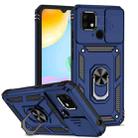 For Xiaomi Redmi 10C Sliding Camshield Holder Phone Case(Blue) - 1