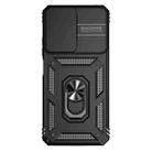 For Xiaomi Redmi Note 12 5G Sliding Camshield Holder Phone Case(Black) - 2