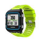 For Garmin Forerunner 920XT Solid Color Silicone Replacement Watch Band(Lime Green) - 1