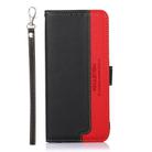 For iPhone 16 Plus KHAZNEH Litchi Texture Leather RFID Phone Case(Black) - 3