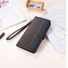 For iPhone 16 Plus KHAZNEH Litchi Texture Leather RFID Phone Case(Brown) - 2