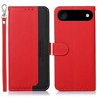 For iPhone 17 Air KHAZNEH Litchi Texture Leather RFID Phone Case(Red) - 1