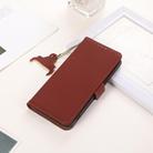 For iPhone 16 Pro Max Genuine Leather Magnetic RFID Leather Phone Case(Coffee) - 2