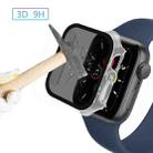 For Apple Watch SE 2022 44mm Frosted PC + Anti-spy Tempered Film Integrated Watch Protective Case(Transparent) - 5