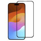 For iPhone 15 Plus Full Glue Screen Tempered Glass Film - 1