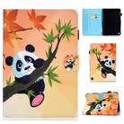 For Amazon Fire Max 11 2023 Colored Drawing Smart Leather Tablet Case(Bamboo Bear) - 1