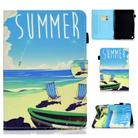 For Amazon Fire Max 11 2023 Colored Drawing Smart Leather Tablet Case(Summer Beach) - 1