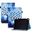 For Amazon Fire Max 11 2023 Colored Drawing Smart Leather Tablet Case(Butterfly Trees) - 1