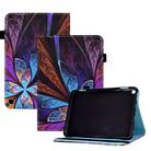For Amazon Fire Max 11 2023 Colored Drawing Smart Leather Tablet Case(Colorful Flower) - 1