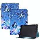 For Amazon Fire Max 11 2023 Colored Drawing Smart Leather Tablet Case(Butterfly) - 1