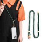 SULADA Multifunctional Universal Mobile Phone Love Lanyard(Green Black) - 1