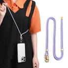 SULADA Multifunctional Universal Mobile Phone Love Lanyard(Purple Braid) - 1