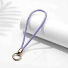 SULADA Multifunctional Universal Mobile Phone Wrist Lanyard(Purple Braid) - 1