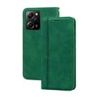 For Xiaomi Redmi Note 12 Pro Speed/Poco X5 Pro 5G Frosted Business Magnetic Horizontal Flip PU Phone Case(Green) - 1