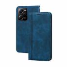 For Xiaomi Redmi Note 12 Pro Speed/Poco X5 Pro 5G Frosted Business Magnetic Horizontal Flip PU Phone Case(Blue) - 1