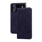 For Xiaomi Poco M4 5G/Poco M5/Redmi Note 11R Frosted Business Magnetic Horizontal Flip PU Phone Case(Black) - 1